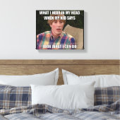 Look What I Can Do Canvas Print Wall Art キャンバスプリント (インサイチュ (寝室))