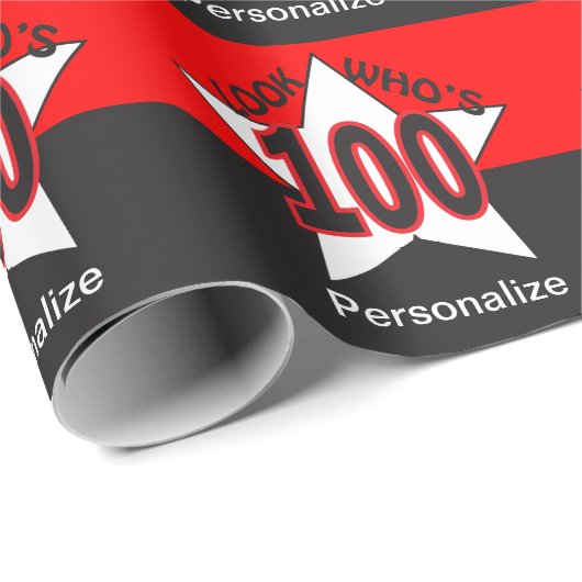 Look Who's 100100誕生日 ラッピングペーパー (ロールコーナー)