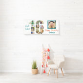 Look Who's 16 Photo Collage 16th誕生日パーティー 横断幕 (インサイチュ)