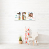 Look Who's 18 Photo Collage 18th Birthday Party 横断幕 (インサイチュ)