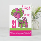 Look Who's 2121歳の誕生日| 招待状 (スタンド正面)