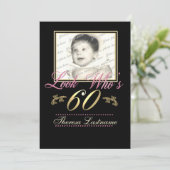 Look Who's 60 Photo 招待状 (スタンド正面)