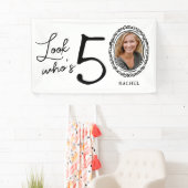 Look Who's Fifiture Photo 50誕生日 横断幕 (インサイチュ)