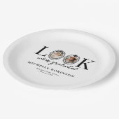 Look Who's Graduated Photo Graduation Party ペーパープレート (アングル)