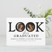 Look Who's Graduated Photo Joint Graduation 案内状 (スタンド正面)