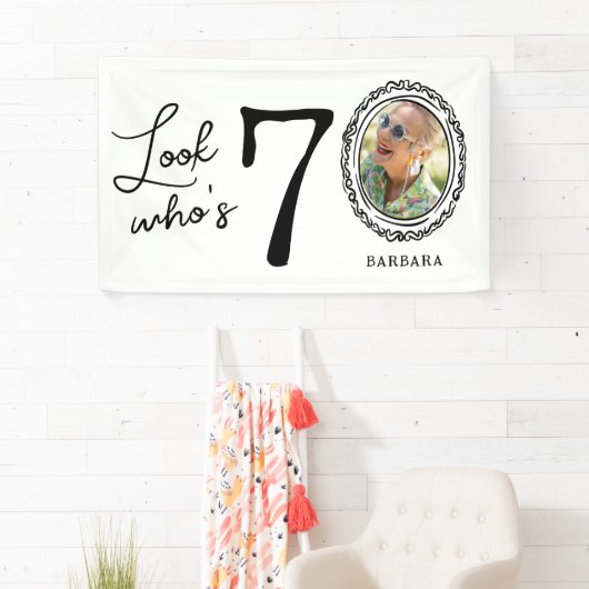 Look Who's Hotel 70誕生日 横断幕 (インサイチュ)