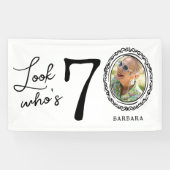 Look Who's Hotel 70誕生日 横断幕 (横)