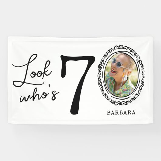 Look Who's Hotel 70誕生日 横断幕 (横)