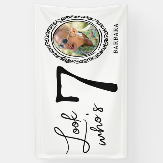 Look Who's Hotel 70誕生日 横断幕 (縦)