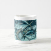 Lookdown Fishグラフィック コーヒーマグカップ (中央)