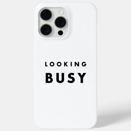 LOOKING 忙し: The Art of Appearance Case-Mate iPhoneケース (裏面)