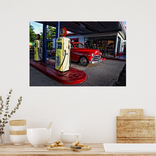 Looking back in time ポスター (キッチン)