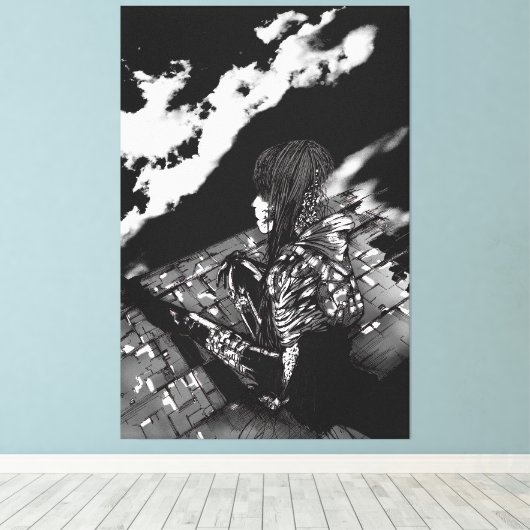 Looking Beyond キャンバスプリント (インサイチュ (ウッドフロア))