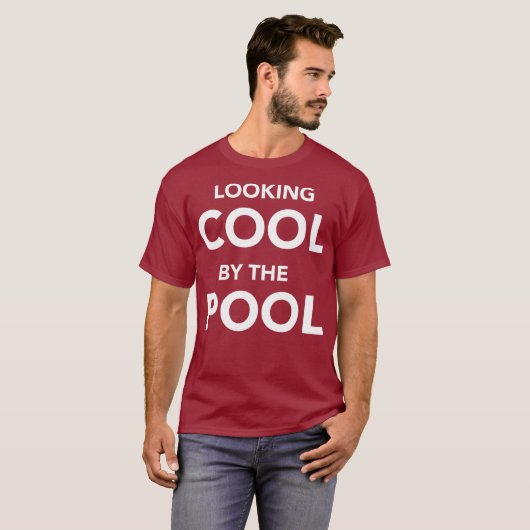 Looking cool by the Pool Tシャツ (正面フル)