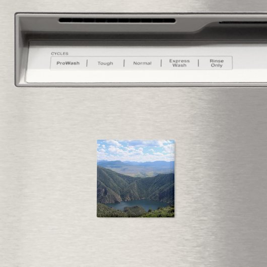 Looking Down at the Gunnison マグネット (インサイチュ (食洗機))