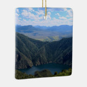 Looking Down At The Gunnison River セラミックオーナメント (右)
