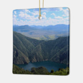 Looking Down At The Gunnison River セラミックオーナメント (左)