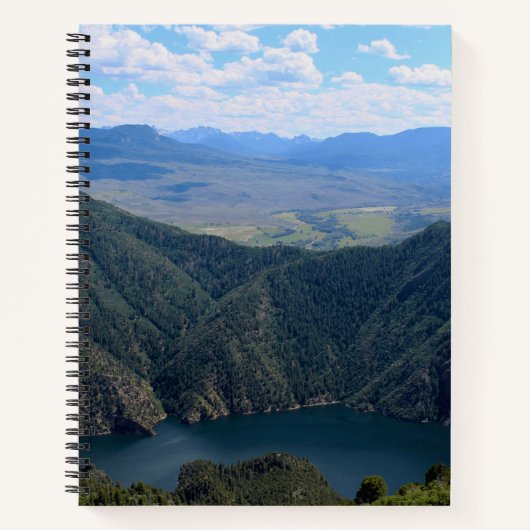 Looking Down At The Gunnison River ノートブック (正面)