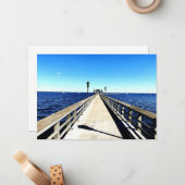 Looking Down The Pier ノートカード (正面/裏面インサイチュ)