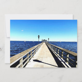 Looking Down The Pier ノートカード