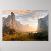 Looking down Yosemite Valley ポスター (正面)