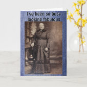 Looking Fabuous Belated誕生日for Friend カード (黄色い花)