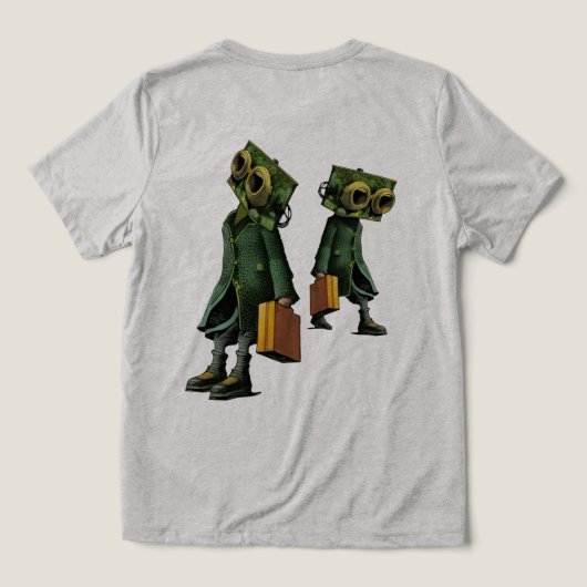 Looking for better grouns トライブレンドＴシャツ (デザイン裏面)