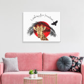 Looking for freedom キャンバスプリント (インサイチュ (リビング))