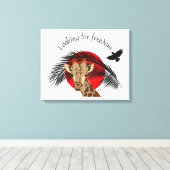 Looking for freedom キャンバスプリント (インサイチュ (ウッドフロア))