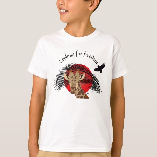 Looking for freedom T-Shirt Tシャツ (正面)