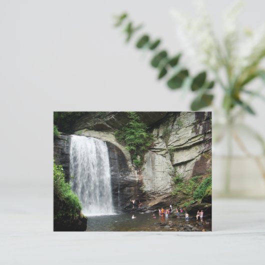 Looking Glass滝 ポストカード (スタンド正面)