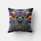 Looking-Glass Daydream of the Dead - Ken Gage Art クッション (裏面)