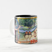 Looking Glass TweetleDee Lyrics ツートーンマグカップ (正面左)