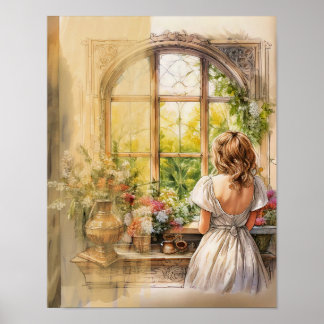 Looking out my window ポスター