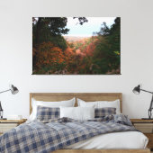 Looking over the Vallery キャンバスプリント (インサイチュ (寝室))