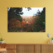 Looking over the Vallery キャンバスプリント (インサイチュ (リビング))