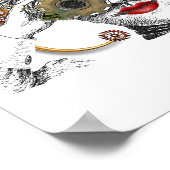 looking steampunked steampunk dude ポスター (角)