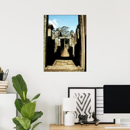 Looking thru Cambodian History ポスター (ホームオフィス)