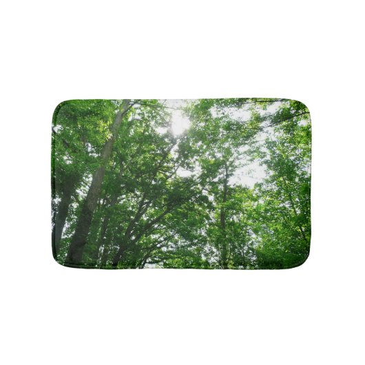 Looking Up to Summer Trees バスマット (正面)