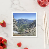 Lookoutのヨセミテ滝- Yosemite スタンダードカクテルナプキン (インサイチュ)