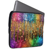 Looks Like Glitter on a Customized Electronics Bag ラップトップスリーブ (正面右)