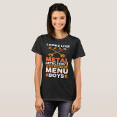 Looks Like Metal Detecting's Back On The Menu Boys Tシャツ (正面フル)
