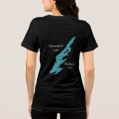 Loon Family Butterfield Lake トライブレンドTシャツ (裏面)