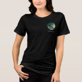 Loon Family Butterfield Lake トライブレンドTシャツ (正面)