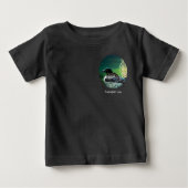 Loon Family Butterfield Lake ベビーTシャツ (正面)
