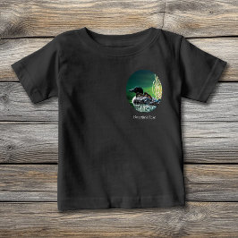 Loon Family Butterfield Lake ベビーTシャツ