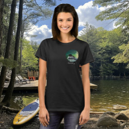 Loon Family Butterfield Lake  Tシャツ