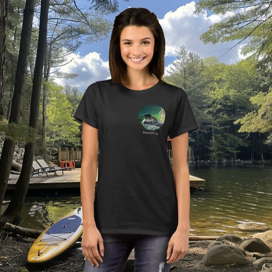 Loon Family Butterfield Lake  Tシャツ
