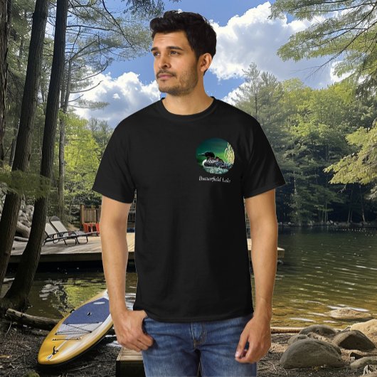 Loon Family Butterfield Lake Tシャツ