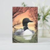 Loon Lake Loon Reflections Call Of The Loon 出欠カード (スタンド正面)